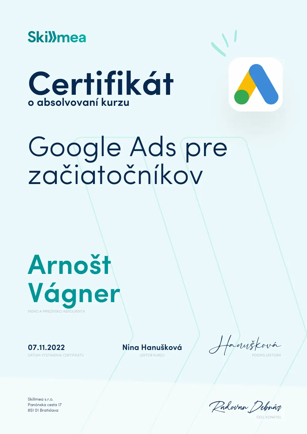Google Ads · Skillmea