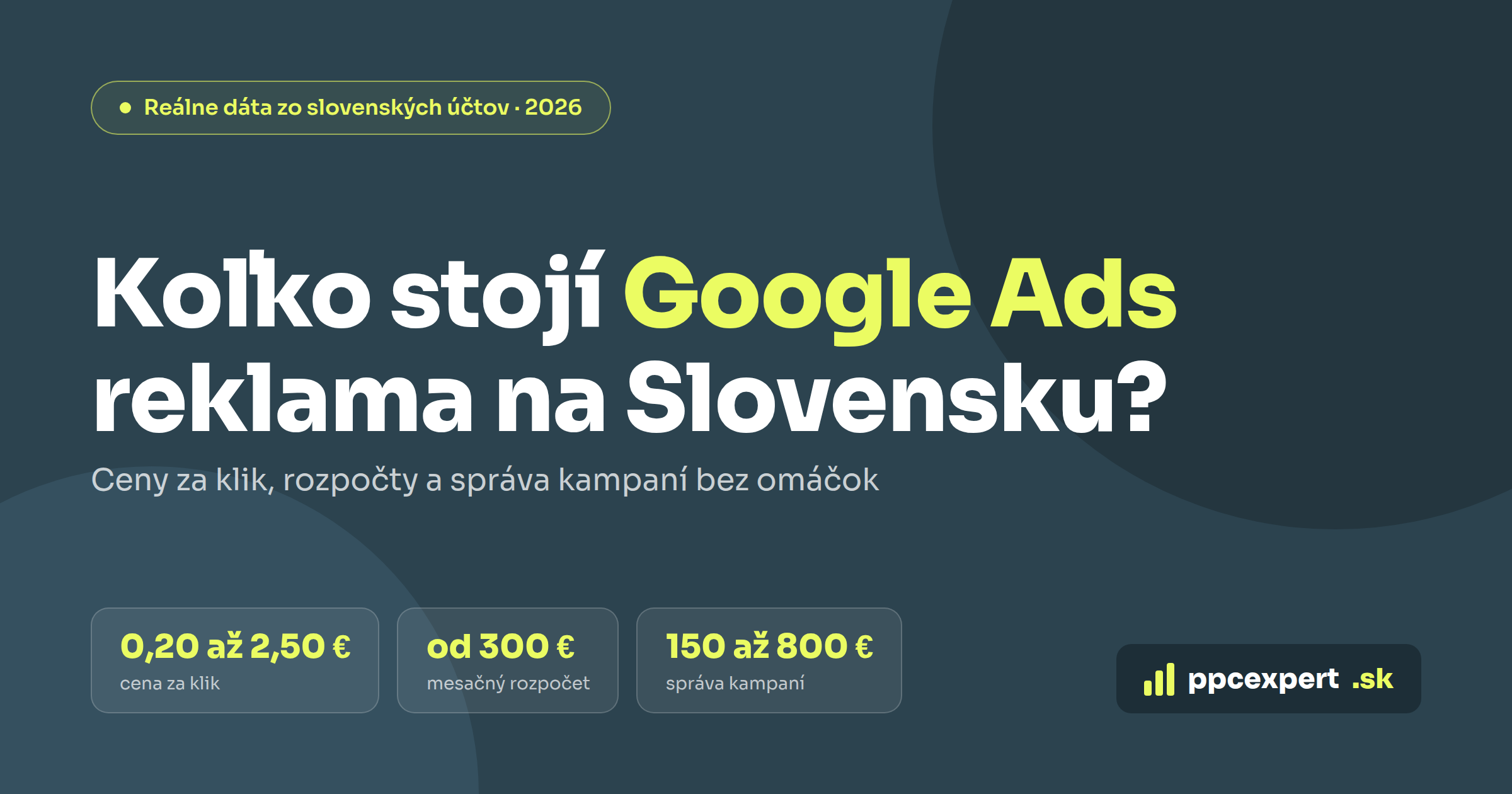 Koľko stojí Google Ads reklama na Slovensku? Ceny 2026