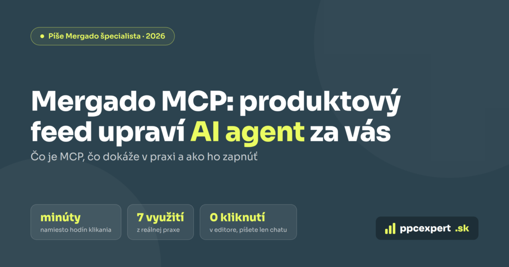 Mergado MCP: AI agent, ktorý upraví produktový feed za vás